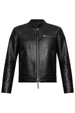 AllSaints Leather jacket Cora | Men's Clothing | Vitkac